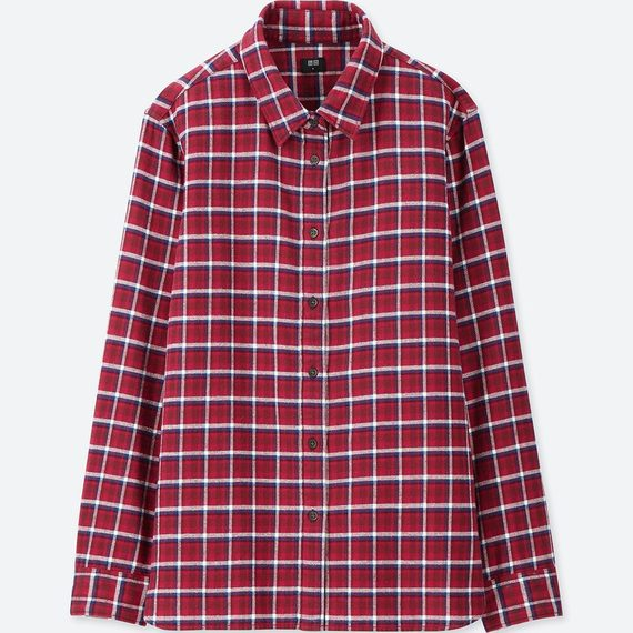 UNIQLOフランネルチェックシャツ